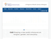 Tablet Screenshot of clgs.org